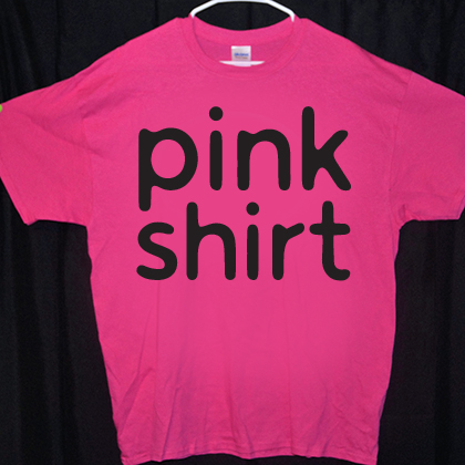 Adult Pink Shirt Day Crewnecks